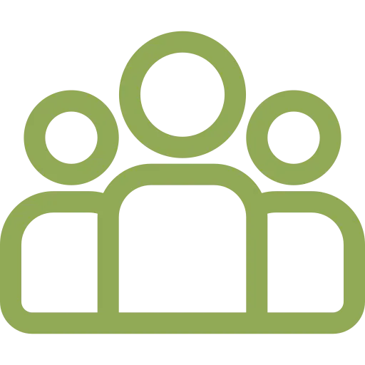 Ikona przedstawiająca trzy osoby symbolizująca maksymalną liczbę gości