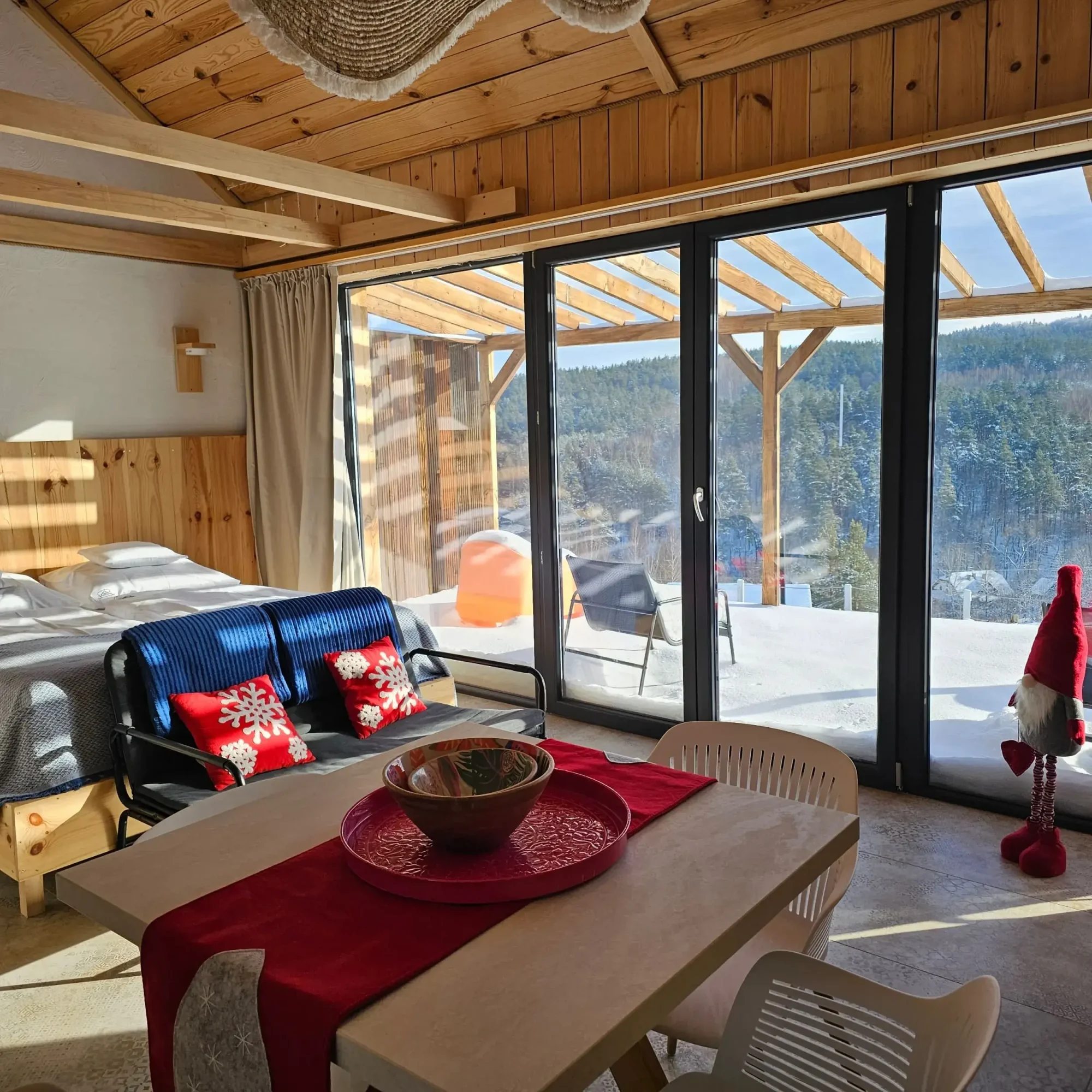 Bieszczady-domki-zima